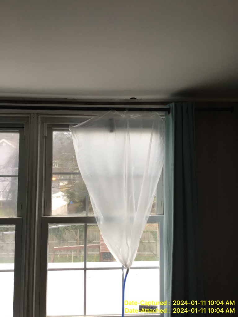 Ceiling Water Damage in Abington Township PA 19001 home