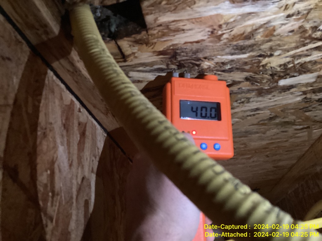 water damage inspection in Warminster Township, Pa 18974 home