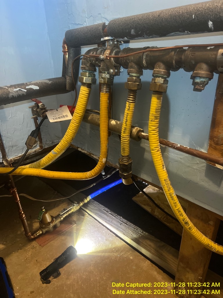 Water Source Checked during water damage restoration service in Andalusia, Pa 19020 in Bucks County